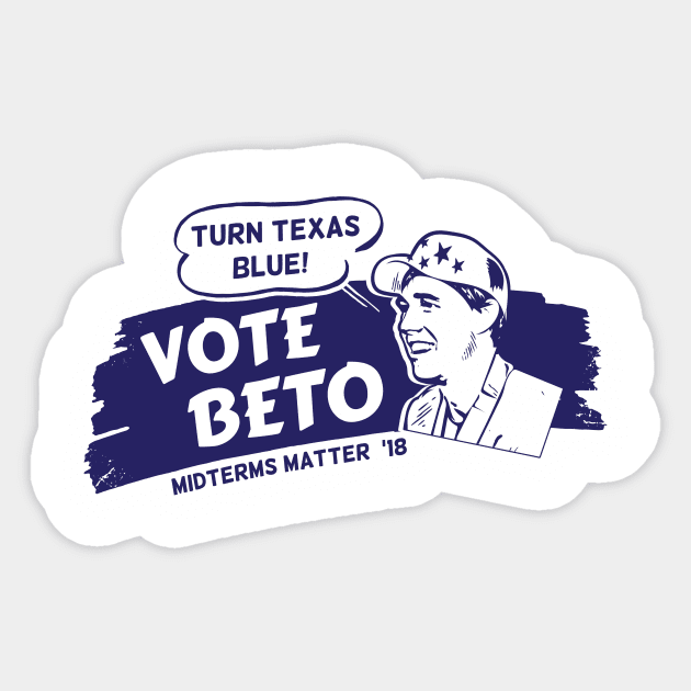 Vote Beto Sticker by dan89